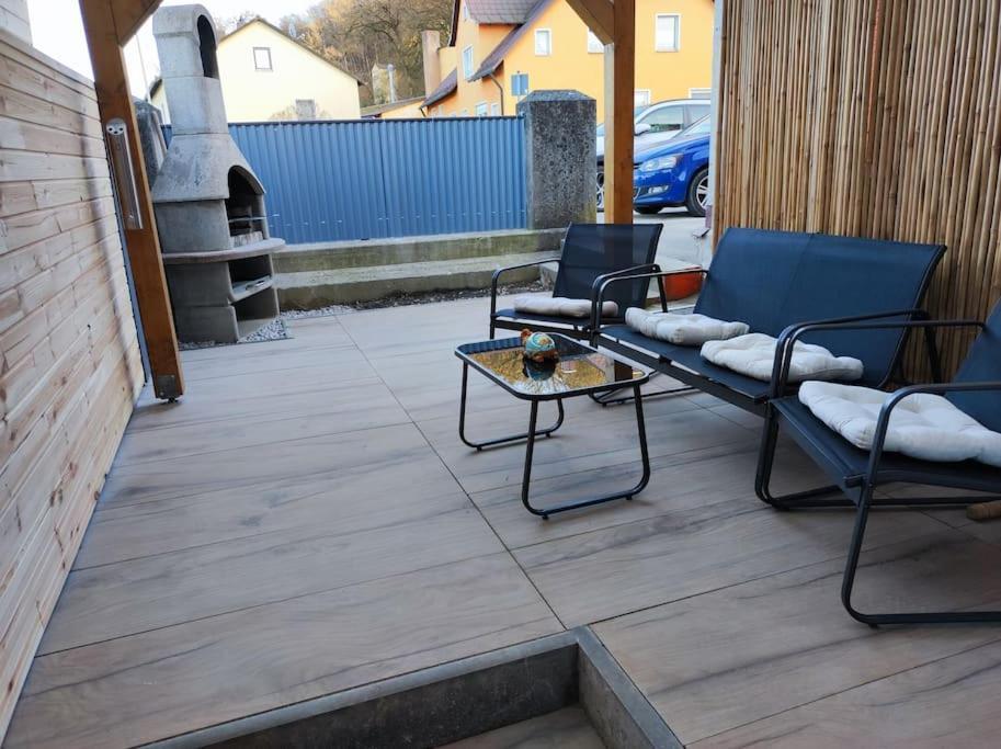 Suite 13 Loft Mit Terrasse Teublitz Exteriér fotografie